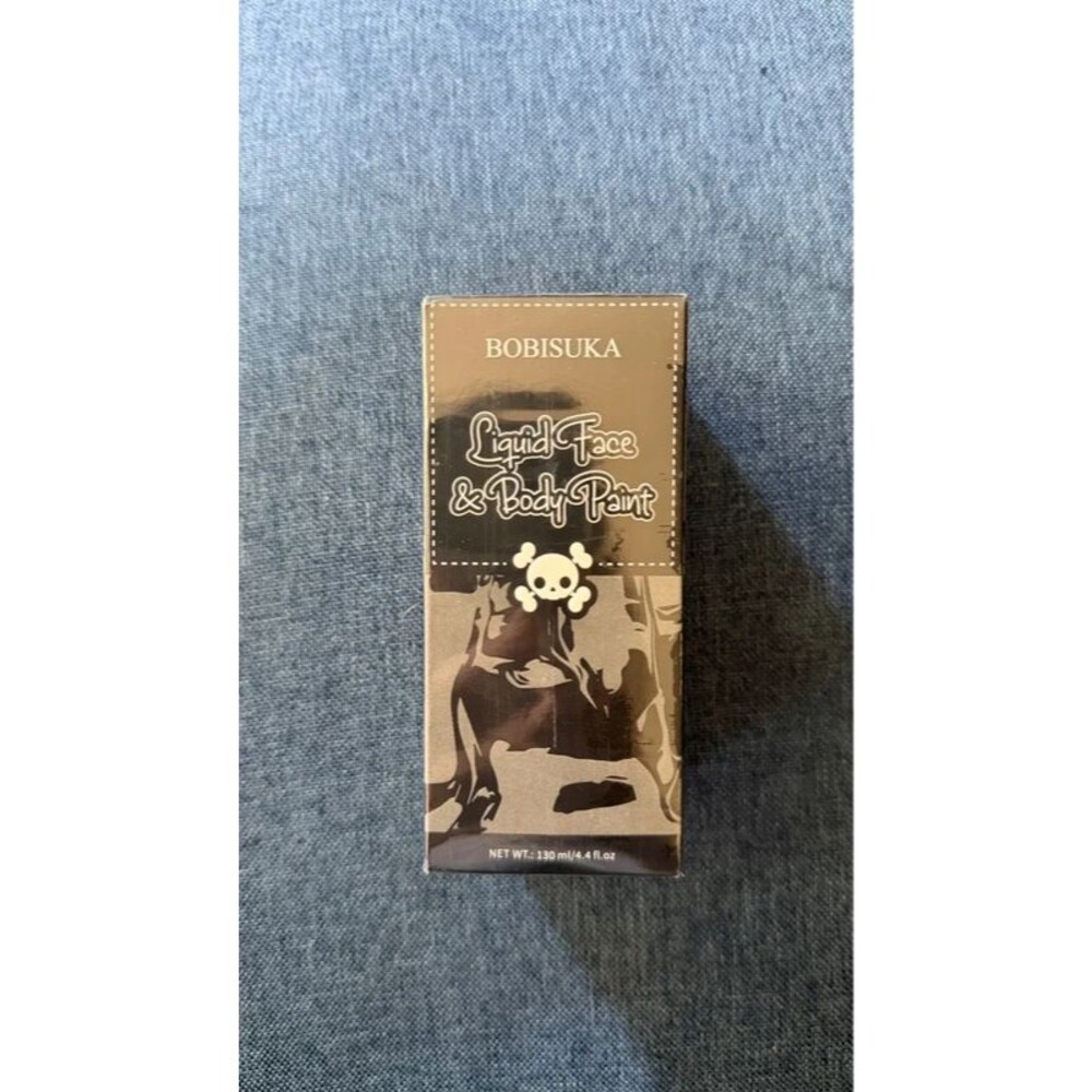 Grey Liquid Face & Body Paint Makeup Sealed